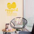 thumbnail image 2 of Easter Day Vinyl Wall Art Decal - Eggspert Hunter - 25" x 23" - Eggs Resurrection Sunday Pascha Holiday Modern Cute Home Living Room Bedroom Apartment Nursery Playroom Decor, 2 of 4