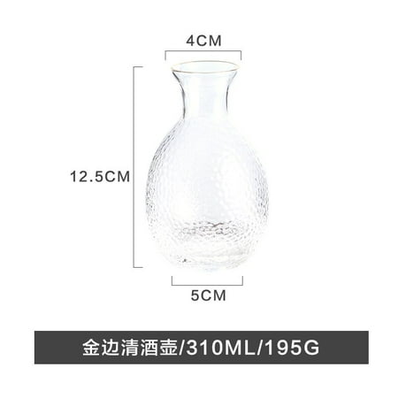 

Cold Japanese Sake Set Cup Wine Bottle Glass Modern Creative Sake Set Transparent Vintage Copas De Vino Kitchen