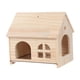 thumbnail image 1 of Casa para pájaros, cama para loros, para usar durante todo el año, fácil de montar, ideal para mascotas, parque de juegos. 207 x 15 x 20 cm, 1 of 9