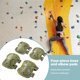 thumbnail image 5 of Juego de 4 rodilleras y coderas de nailon duradero para ciclismo (verde militar) Ehuebsd Para estrenar, 5 of 7