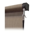 thumbnail image 2 of Keystone Fabrics Premium Outdoor Roller Patio Sun Shade 10ft Wide (Light/Dark Brown), 2 of 10
