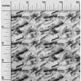 thumbnail image 2 of oneOone Cotton Silk Gray Fabric Abstract Fabric For Sewing Printed Craft Fabric By The Yard 42 Inch Wide, 2 of 5