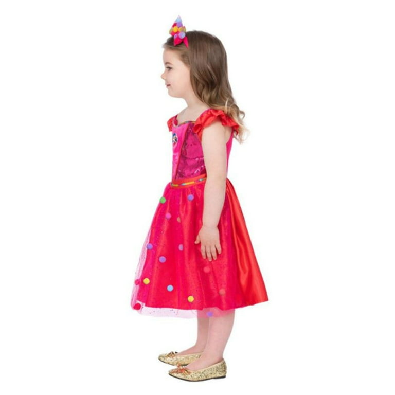 True and The Rainbow Kingdom Pom Pom Costume Child Multi Pink Dress Headband True and The Rainbow Kingdom Pom Pom Costume Child Multi Pink Dress Headband