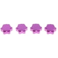 thumbnail image 2 of 4x Aluminio 17mm Tuercas Hexagonales Accesorios Para 1/8 RC Car - Púrpura, tal se describe, 2 of 6