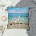 thumbnail image 2 of Starfish Beach Blue Sky Pillow Covers for Couch Sofa Indoor Outdoor Pillow Case Pillow Covers - 1PC 20x20in, 2 of 5