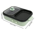 thumbnail image 2 of Electric Hot Pot with Grill Area Multi-Purpose Hot Pot 2-In-1 Electric Hot Pot, 2 of 13