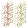 thumbnail image 2 of FRCOLOR 20Pcs Delicate Paper Clips Novelty Shaped Paper Clips Practical Paper Clips Office Paper Clips Decors, 2 of 4
