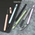 thumbnail image 3 of For Samsung Galaxy Tab S9 FE+ S9 FE S6 Lite S7 FE S8 Ultra S9 Plus Silicone Pencil Case Tablet Touch Stylus Pen Solid Color Grey Tab S9 FE S9 FE, 3 of 5