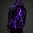 thumbnail image 4 of Sudadera vintage para hombre con estampado gráfico de rayos en 3D, sudaderas casuales, ropa para mujer de primavera y otoño, jerséis de gran tamaño Harajuku, 4 of 4