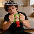 thumbnail image 5 of Slow Rise Squeeze, Squeeze Squeeze Toys, 6inSilicone Rubber, Relaxation Toys, Mermaid Dolls, Ugly Dolls, Stretchable, Assorted Colors, 1 Pc, 5 of 6