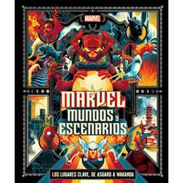 Libro Marvel: Mundos Y Escenarios Tapa Blanda, Autor Dk, Editorial Dorling Kindersley