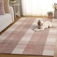 thumbnail image 3 of SAFAVIEH Genre Brendanus Plaid Area Rug, Ivory/Red, 9' x 12', 3 of 11