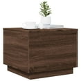 thumbnail image 5 of vidaXL Coffee Table Brown Oak Engineered wood 19.7x19.7x15.7 in, 5 of 5