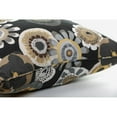 thumbnail image 3 of Pillow Perfect 449661 Crosby Black Oversized Rectangle Throw Pillow (Set of 2), 3 of 5