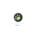 thumbnail image 2 of Sidaley Grips Caps Cómodo Útil Forma de pata de gato Thumbstick Cover Controller Accesorios Suministros de videojuegos verde sobre negro Type3 NO3, 2 of 6