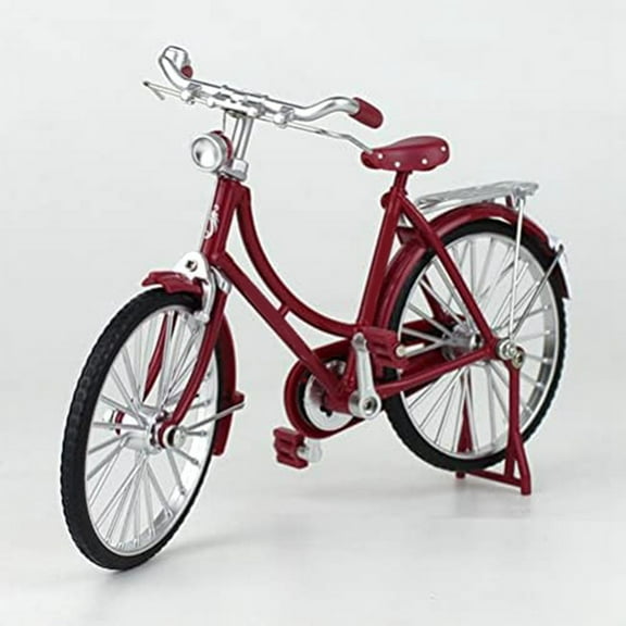Metal Bike Model Vintage Bicycle Decor Art Ornaments Figurines Iron Decorative Classic Sculpture