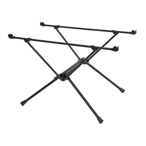 colaxi Camping Table Legs, DIY Skateboard Foot Folding Table Legs Brackets, Heavy Duty Support Stand, DIY Desk Bench Legs for Picnic