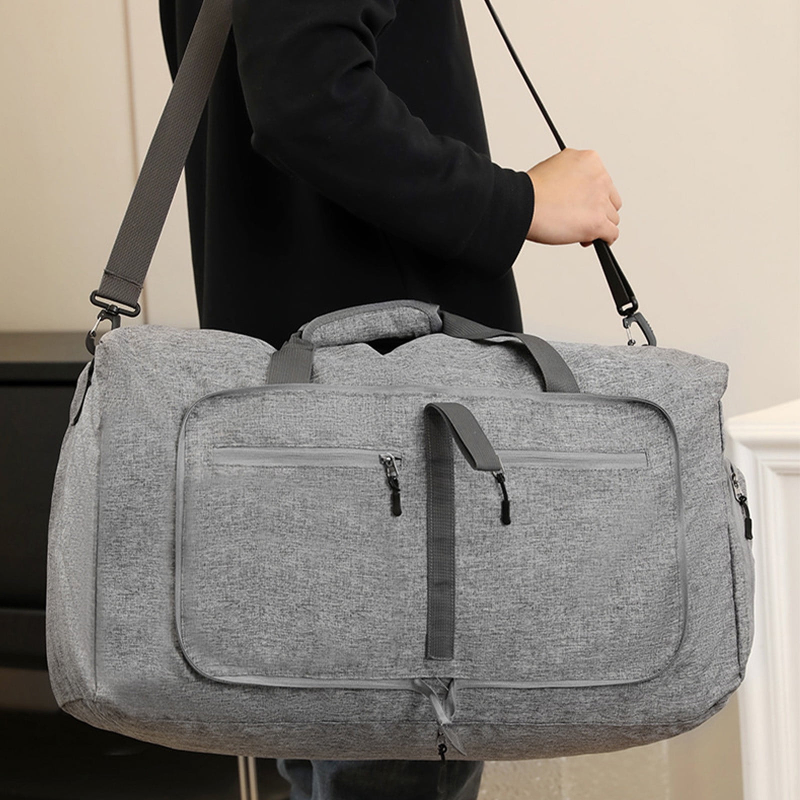 Yaoyar Travel Luggage Bag For Men Foldable Travel Luggage Bag With Shoe Compartment Travel Bag For Men And Women Home Storage and Organization On clearance