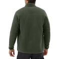 thumbnail image 6 of Pioneer Camp Men's Polar Fleece Sherpa Lined Jacket Warm Full Zip Up Thick Jacket Soft Outwear Winter Coat with Zipper Pocket, 6 of 6