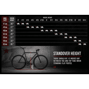 Golden Cycles Single Speed Fixie Bike – Lightweight Steel Frame, Flip-Flop Hub, 700c Wheels, Multiple Sizes & Deep V Rims (Asphalt, 45)