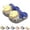 #01-Grey, variant on Toddler Clogs Kids Slippers Light up Sandals Boys Girls LED Garden Shoes Cartoon Slides Slip on Lightweight Beach Pool Quick Dry