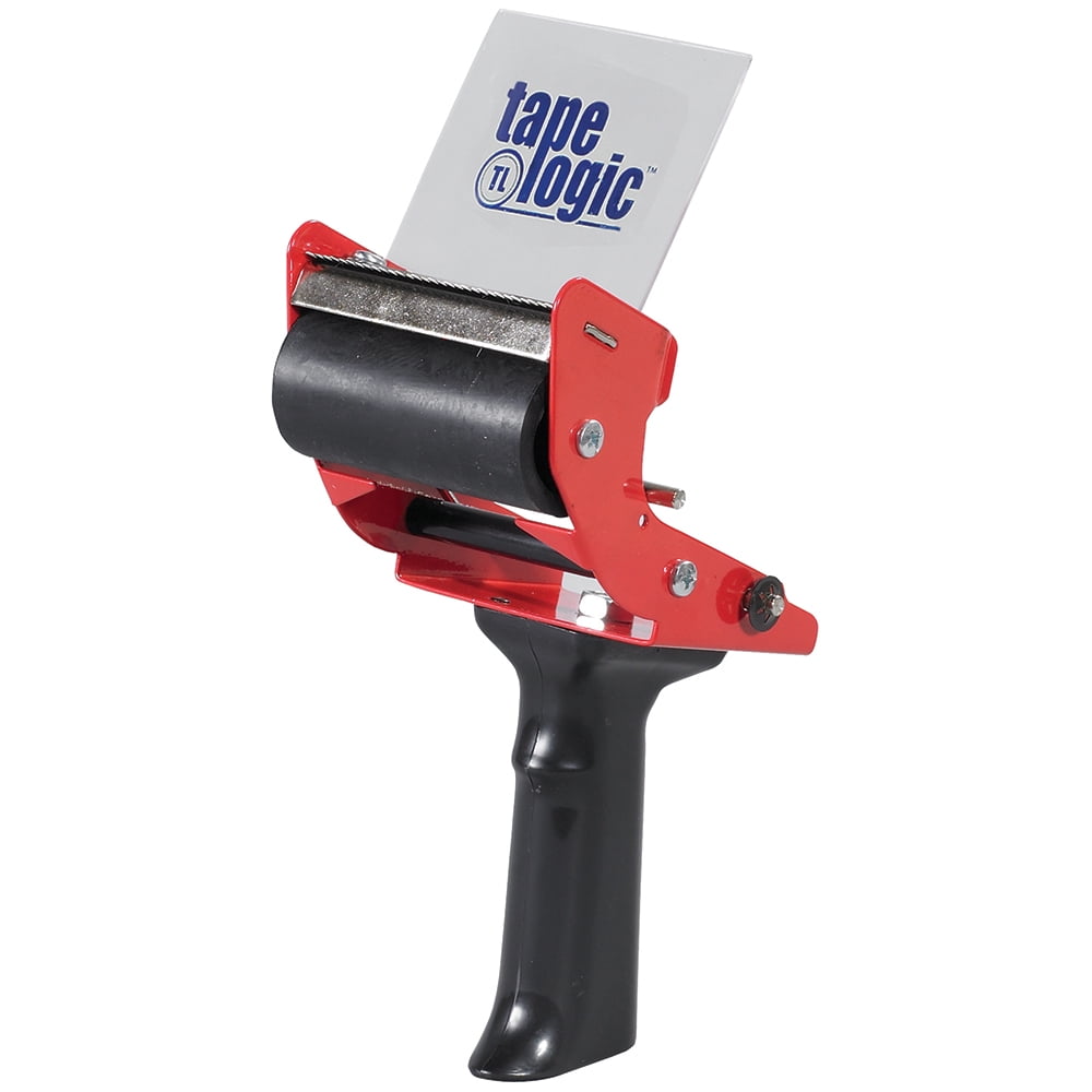 Tape Logic Mouse Trap Carton Sealing Tape Dispenser 3" Red/Black 1/Each