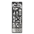 thumbnail image 2 of Plaques d'Art des Ongles d'Halloween pour Femmes, Modèles de Tampons Image, Estampage, Manucure, Tampon pour Ongles, Pochoir, 2 of 4