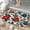 Floral Pattern, variant on 1pc Cute Rainbow and Cloud Absorbent Non-Slip Bathroom Thickened Flannel Rug Decor,Soft,Quick Drying,Suitable For Indoor/outdoor Use,Bathrooms,Bedrooms,Kitchens,Terrace,Laundry Rooms,16"x24"
