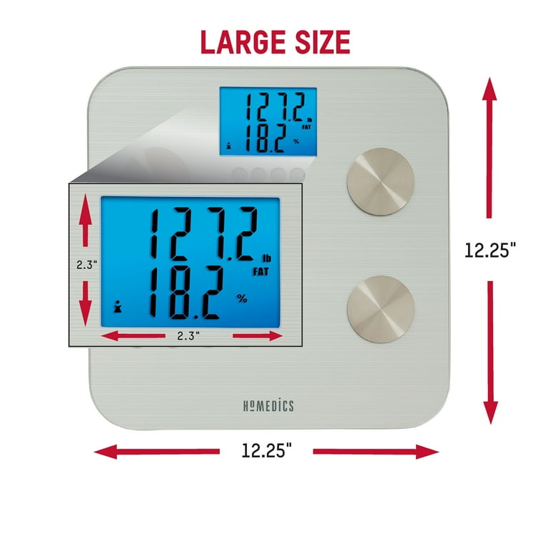 Homedics SC-410 Digital Bathroom Scale Auto On 400 lb Capacity- Like New -  The Woodlands Texas Health & Beauty For Sale - Health & Medical Classifieds  on Woodlands Online