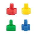 thumbnail image 4 of Juguetes de tornillos,Juguetes de rompecabezas Juguete educativo Pernos Tablero Niños,Educación preescolar para niños pequeños Aprendizaje antiguo,Enseñanza sensorial Montessori para, 4 of 8