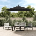 thumbnail image 2 of vidaXL Cantilever Garden Parasol with Solar LEDs Umbrella Sunshade Outdoor, 2 of 143