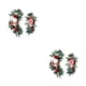 thumbnail image 2 of Kit de flores artificiales Naiovety 2 uds letrero de bienvenida decoración de fondo de puerta, 2 of 6