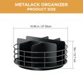 thumbnail image 2 of Organizador de Snacks NANAGIFTREE Lazy Susan de Metal 27,5x27,5x13 cm, 2 of 7