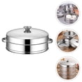 thumbnail image 2 of 1 juego de vaporera de alimentos, rejilla de vapor para cocina, herramienta de cocina multifunción, 2 of 5