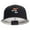 Black White, variant on Don't Bite Me Sign Embroidered Mesh Cotton Twill Trucker 2 Tone Cap - Royal White OSFM