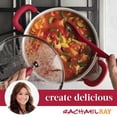 thumbnail image 6 of Rachael Ray 6 Qt Create Delicious Aluminum Nonstick Stockpot, Red Shimmer, 6 of 9