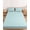 Blue, Sky, Powder, Azure, variant on Cal.King Size Fitted Sheet Set - Taupe Brown Halloween 3 Piece Bedding Sets 16" Deep Pocket Fitted Sheet with 2 Pillowcases, Checkered Bat Bow Brushed Microfiber Hotel Luxury Bed Sheets