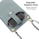 thumbnail image 5 of Apuakthei - Bolso bandolera pequeño para teléfono móvil, para mujer, minibolso de hombro, cartera con ranuras para tarjetas de crédito, 5 of 6