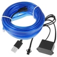 thumbnail image 4 of EL Wire Interior Car LED Strip Lights 16.4ft USB Powered Car LED Lights Eye-Friendly EL Wire Car Interior Light for Sunroof Dash Armrest Door Frame EL Wire String Strip for Party, 4 of 11