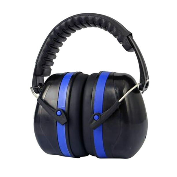 Orejeras para y adultos, protectores auditivos, diseño plegable, diadema acolchada , reducción de ruido - Azul Sunnimix orejeras de seguridad protección auditiva