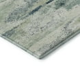 thumbnail image 6 of HomeRoots 675028 8 x 10 ft. Mint Green, Ivory & Blue Abstract Washable Machine Made Rectangle Area Rug with UV Protection, 6 of 7