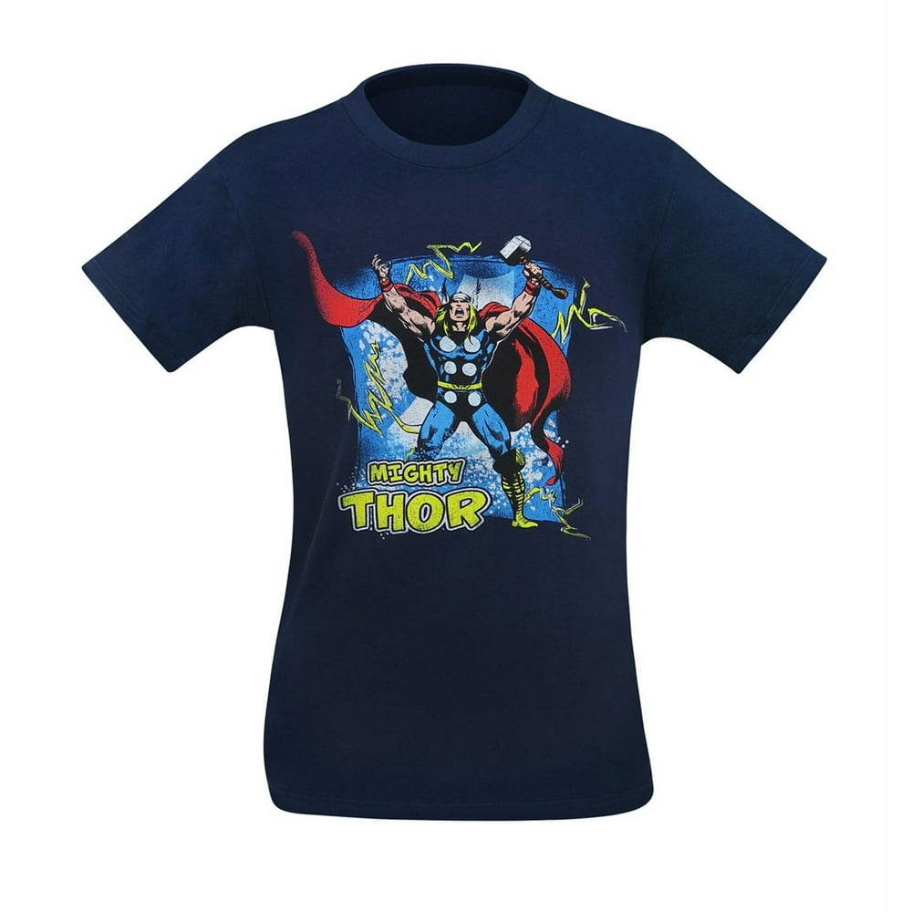 Thor Mighty Thor by John Buscema Men's TShirtLarge