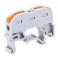 thumbnail image 4 of Conector de Cable Tipo Riel de 10 Piezas PCT-211 Cable EléCtrico Prensa de Terminal Bloque de Terminales de Cableado RáPido para Cable de 0.2-4 Mm2(PCT-211 gris claro) Unbranded 1013190122612, 4 of 7