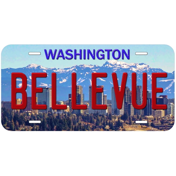 Bellevue WA TAG01 Novelty Car Auto License Plate