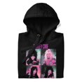 thumbnail image 2 of Motley Crue Pink Shout Classic Unisex Hoodie - Black - Small, 2 of 5