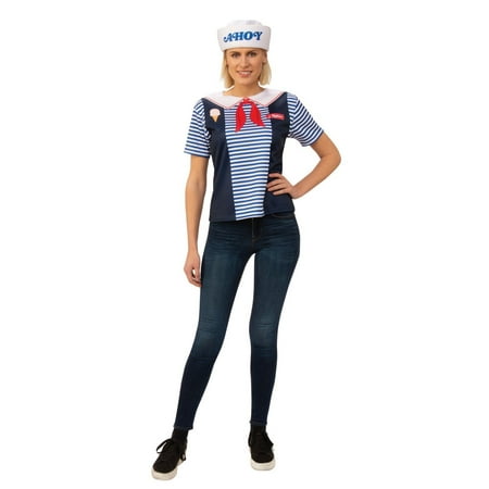Stranger Things Robin'S Scoops Ahoy Uniform Adult Costume