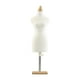 thumbnail image 4 of Maniquí de Muñeca, Soporte para Torso, Soporte de Exhibición para Vestido de Muñeca, Diseño de Ropa, Maniquí de Costura en Miniatura para Decoración D Base cuadrada de 46 cm., 4 of 8