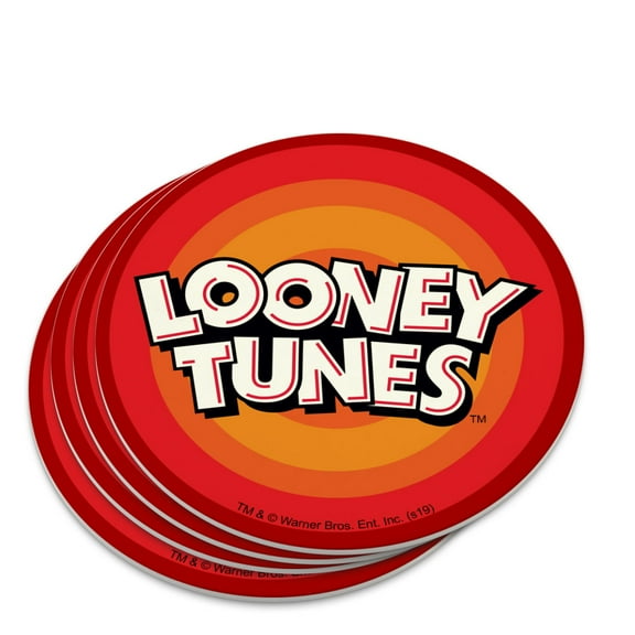 Looney Tunes Logo Novelty Coaster Set