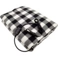 thumbnail image 1 of (Black and White) Electric Blanket - 12V Electric Car Heating Blanket, 1 of 5