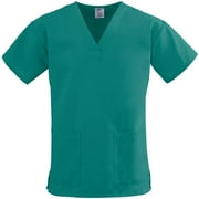 Unisex ComfortEase Ladies V-Neck Two-Pocket Scrub Top
